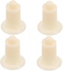 4pcs Scale Feet for Electronic Weighing Pan Easy to Install Compatible Brands Plastic Tray Legs for Accurate Weighing Needs