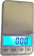 500g 0.01g Electronic Digital Scale Gram Lab Jewelry Diamond Digital Kitchen Scale Food Weight Weighing Balance Blue Backlit (Size : 500g 0.01g)