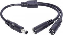 Mjaie 1 to 2 Power Splitter Cable DC7450 Adapter Cord for Flexible Expansion to Multiple Electronics Simultaneously