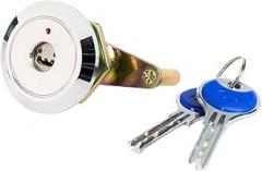 Strongbox Lock 205A-48 Eccentric Lock Electronic Safe Deposit Box Key Lock Copper Cylinder 1Pcs