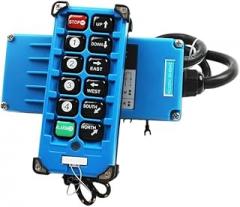 F21-E2B-8 Industrial Remote Controller Switches 8 Channels Keys Direction Button Hoist Crane Truck Ratdio Control System New 2025 High for Reliable Electronic Component, Precision, Stable Performance