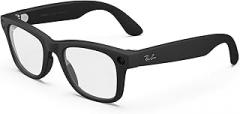 Ray-Ban Meta (Gen 2), Wayfarer, Matte Black | Smart AI Glasses for Men, Women — 2X Battery Life — 3K Ultra HD Resolution and 12 MP Wide Camera, Audio, Video — Clear Lenses — Wearable Technology