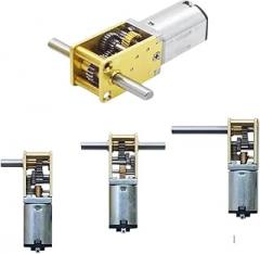 DC3V 6V 12V N20-1218 Mini N20 Gear Motor Single/Dual/Long Shaft 4RPM-381RPM Slow Speed High Torque WormAll Metal Gearbox Motor New 2026 High for Reliable Electronic Component