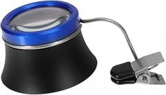 ABOOFAN Jewelry Loupe Magnifying Glass Clip 10X Headband Magnifier for Watch Repair Portable Loupe Tool for Jewelry and Electronics
