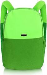 GIFFZERR Halloween Adventure Costume Backpack, Green Plush Backpack Cartoon Anime Character Cosplay Accessory for Women Men Party Halloween Cosplay Dress Up Prop Bag