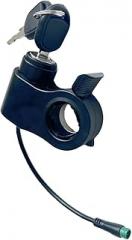 For Kugoo for KU-Kirin G2 Pro /G2 Max, Replacement Electric Skateboard Lock with Key, Electronic Lock(Throttle locking)