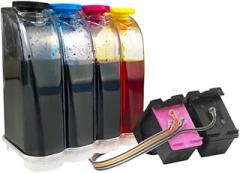 Ink Supply System Replacement for 664XL 664 664 Ciss Ink Tank Kit Compatible with Deskjet 1115 2135 2138 3635 3638 4535 4538 4675 4676