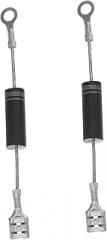 NUOBESTY 2pcs Electronics Diode Cl High Voltage Diodes Replacement Pack for Oven Repair