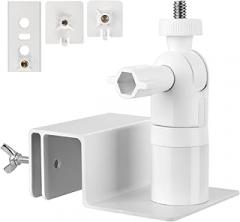 Universal Outdoor Security Camera Gutter Mount Bracket - No-Drill Installation, Compatible with Ring Stick Up Cam Pro/Spotlight Cam Pro Battery/Solar Panel Universal Fit for Ring Cameras