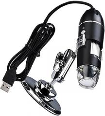 Veemoon Household Digital Microscope USB Electronic Microscope with Bracket for Educational Science for Students and Teachers to Observe Microscopic Details