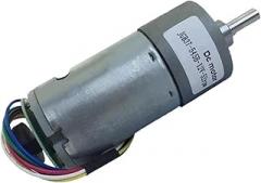Small Motor Encoder DC Gear Motor, DC12V GB37-545B Motorized Equipment Electronic Lock Automatic Rotation Equipment PTZ Motor high Torque (Color : 600RPM)