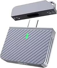 2230 M.2 NVMe Direct-Attach SSD Enclosure USB 3.2 10Gbps in-Line Aluminum Solid State Drive with Magnet Protective Case