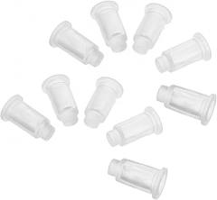 10pcs Scale Pan Feet Weighing Scale Pan Foot Pads Replacement Rubber Feet for Electronic Scale