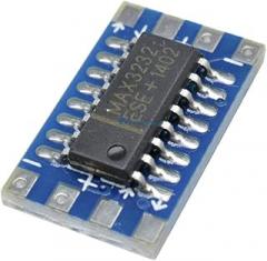 20Pcs Mini Serial Port for Arduino MCU RS232 to TTL Converter Adaptor Board Module MAX3232 3-5V Electronic Parts Development