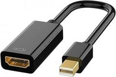 Mini DisplayPort to HDMI-Compatible Adaptier 4K 1080P Mini DP Male to HD Female Converter Compatible for MaicBook Air Pro New 2026 High for Reliable Electronic Component