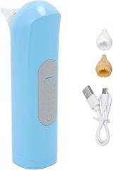 Ear Dryer, Warm Wind 20000RPM Smart Control 4 Wind Speed Rechargeable Electronic Ear Drying Water Remover for Swimmers Showering (Blue)