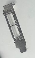 Mellanox Low Profile L-Bracket, Metal PCI Mounting Bracket, Silver, for ConnectX-5 Network Cards, MEC010153-01-CF