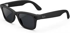 Ray-Ban Meta (Gen 2), Wayfarer, Matte Black | Smart AI Glasses for Men, Women — 2x Battery Life — 3K Ultra HD Resolution — 12 MP Ultra-Wide Camera, Audio, Video — Transitions® Grey Lenses