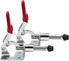 1/2/3/4Pcs Vertical Toggle Clamp Gh-301Am Hand Tool Vertical Clamp Quick Release Pull Action Vertical/Horizontal Type Hand Tools New 2026 High For Reliable Electronic Component