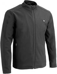 Nexgen Heat Mpm11762set Men's Black Zipper Soft Shell Jacket