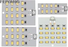 5730 5V 430Ma~470Ma White Mirco Usab 5730 Led Lighting Panel Usab Mobile Light Emergency Light Night Light Electronic DIY