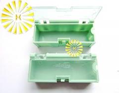 Davitu 50pcs x #2 Green Color Capacitor Resistor SMT Electronic Component Mini Storage box Practical Jewelry Storaged Case Connector