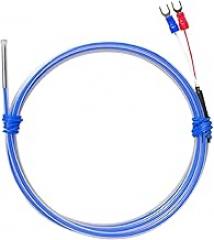 K Type Thermocouple Probe Pt100 Temperature Sensor Cable 0-200°C -50-200°C Corrosion Resistant 1-5m Optional(Type-K-1m)