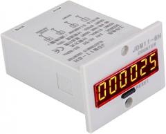 JDM11-6H Electronic Counter, AC/DC24V 6 Digits LED Digital Display Counter Relay No Voltage Counter