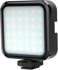 Adjustable Fill for Video Conferencing Photography and with Brightness Levels for Work Vlog and Makeup Battery Operated Black