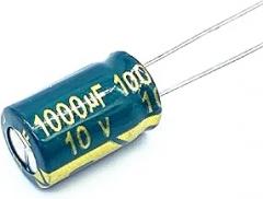 Aluminum Electrolytic Capacitor 10v 1000UF Low ESR Impedance High Frequency Size 8X10 1000UF 10v 20pcs