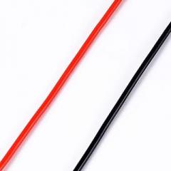 Silicone Electronic Wires High Grade Flexible Stranded Copper Cables for Motor Model Airplane Industrial Machine 18 AWG 5m Black Red Wire