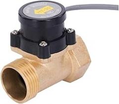Flow Meter HT-30 1 One Inch Water Flow Sensor Switch Boosting Pump Full Copper Magnetic Automatic Electronic Pressure Valve Controller High Stability and Convenient Operation (Color : A, Size : HT-8