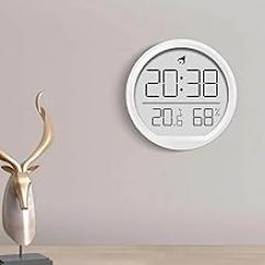 Digital Clock Alarm Clock Temperature and Humidity Meter Clock Indoor Electronic Alarm Clock Kitchen Digital Display Alarm Clock Meter Clock for Bedroom Digital Alarm Clocks for Bedrooms