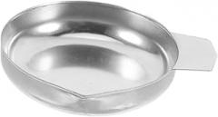 Gadpiparty Stainless Steel Weighing Pan for Electronic Scale Smooth Scale Tray for Jewelry Baking Cooking and Laboratory Use Versatile Design for Accurate Measurement