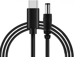 USB C PD to DC5521 12V Adapter Cable Power Charging Cord for Outdoor Use and Travel,Easy Connecting Electronic Accessory