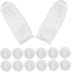 550pcs Disposable Static Fingertip Sleeves Flexible for Nail Art Electronics Repair and More Protective Covers for Manicure Tools