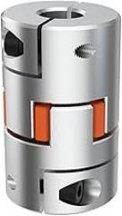 LF Two Jaw D20L30 Coupler Aluminium Plum Flexible Shaft Coupling Stepper Electronic Starter Connector 4/5/6/6.35/8/10mm(4mmx10mm)