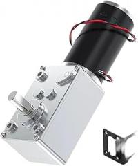 5840-31ZY Worm Gear DC Electronic Starter High 100KG.CM Fixed Bracket High Power Self-Locking Electronic Starter 470RPM_24V BQLOPOIQWZ