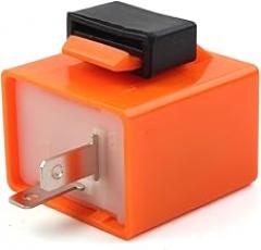 Cnswee6 Universal Turn Signal Light Electronic Turn Signal Flasher Relay For 6-12V General Men's Motorcycle