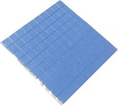 100Pcs 10X10X0.1Mm Silicone Thermal Pads for CPU GPU SSD Heat Conduction, Computer Cooling Accessory for Heatsink, High Thermal Conductivity Pads for Electronics