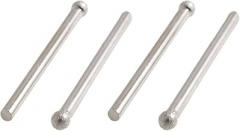 4 x Grinder Accessories 4mm Ball Nose 3mm Shank Diamond Mounted Point Cutoff Wheels Grinding Bits
