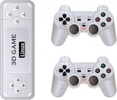 Arcade Game Console, HD 4K 128GB Double Arcade Y6 Game Console Built-in 10,000 Games