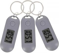 BESPORTBLE 3pcs Keychain Watches Portable for Students Silent Luminous Electronic Watch for Backpack Belt Practical Candy Color Gift