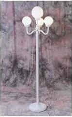 202W European Street Lamp - White