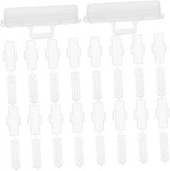 3010 Identification Fixing Frame Cable Label Box with Tie Plastic Cable Tag Holder for Outdoor Electronics