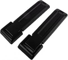 Tailgate Hinge Covers Trim Compatible with For For Wrangler JK 2007-2018, Direct Replacement Plastic Exterior Mouldings, Set of 2, OEM# 55397092AC, Not for JL, For