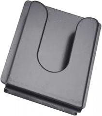 CB Mic Holder Radio Microphone Hang-Up Clip for Car Radio Walkie-Talkie Metal Hook Stick to Car