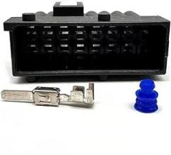 1/16 Pin Automotive Trip Computer ECU Connector Car Electronic Control Unit Waterproof Plug 1-967242-1 1-965427-1(Brown)