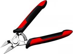 7 Inch Round Cutter Pliers Excellent Cutting Pliers Rear Force Spring Designed Shears Diagonal Pliers Electronic Tool Wire And Crimping Tool Cutters