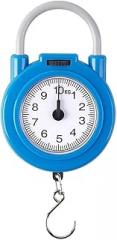 Blue Hanging Scale Convenient Plastic with Hook Electronic Weight Scale Metal High Precision Spring Scale for Kitchen
